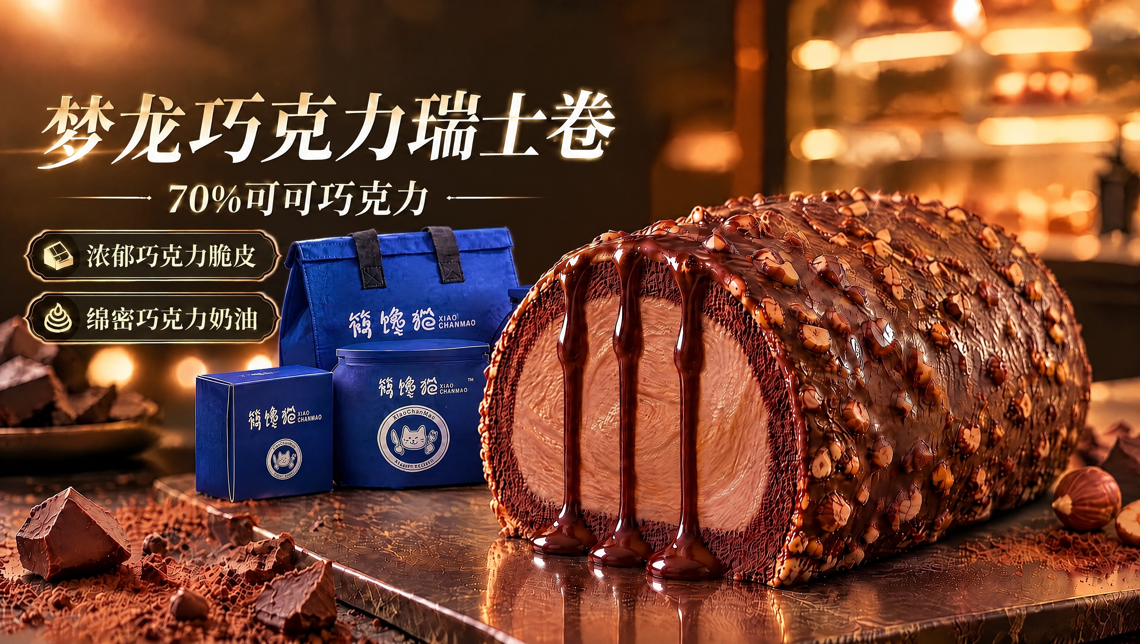 基于这张图片修改：1. 去掉右上角的'美团限定·匠心手作'黑色… - 图片创意预览