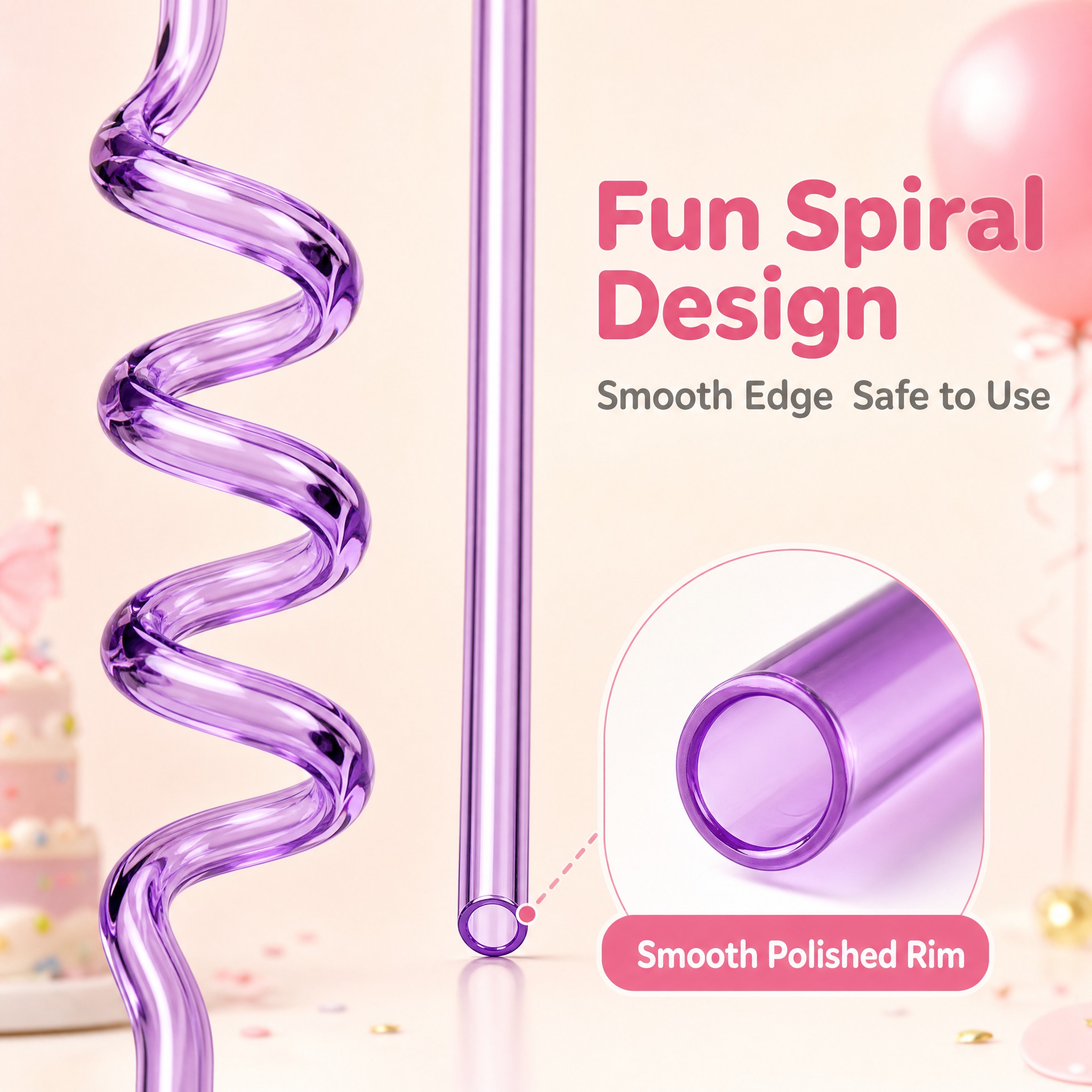 [主图-5] Birthday Cake Spiral Str… - 图片创意预览
