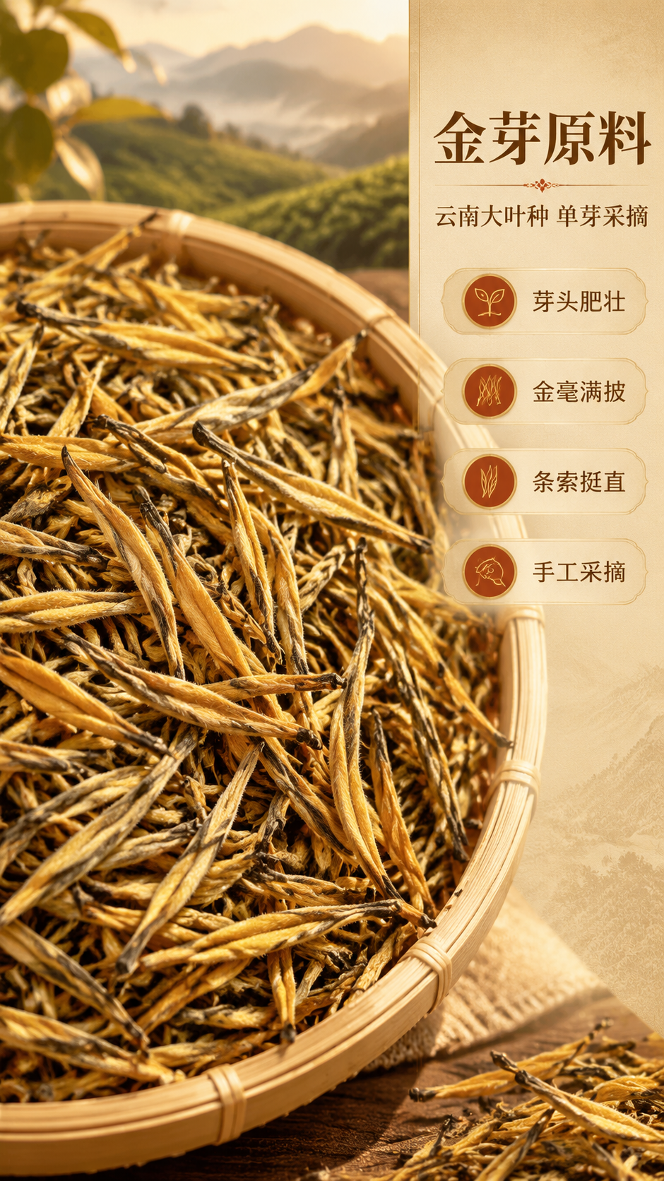[商品] 使用【图2】【图4】【图5】金针红茶干茶；商品处理：… - 图片创意预览