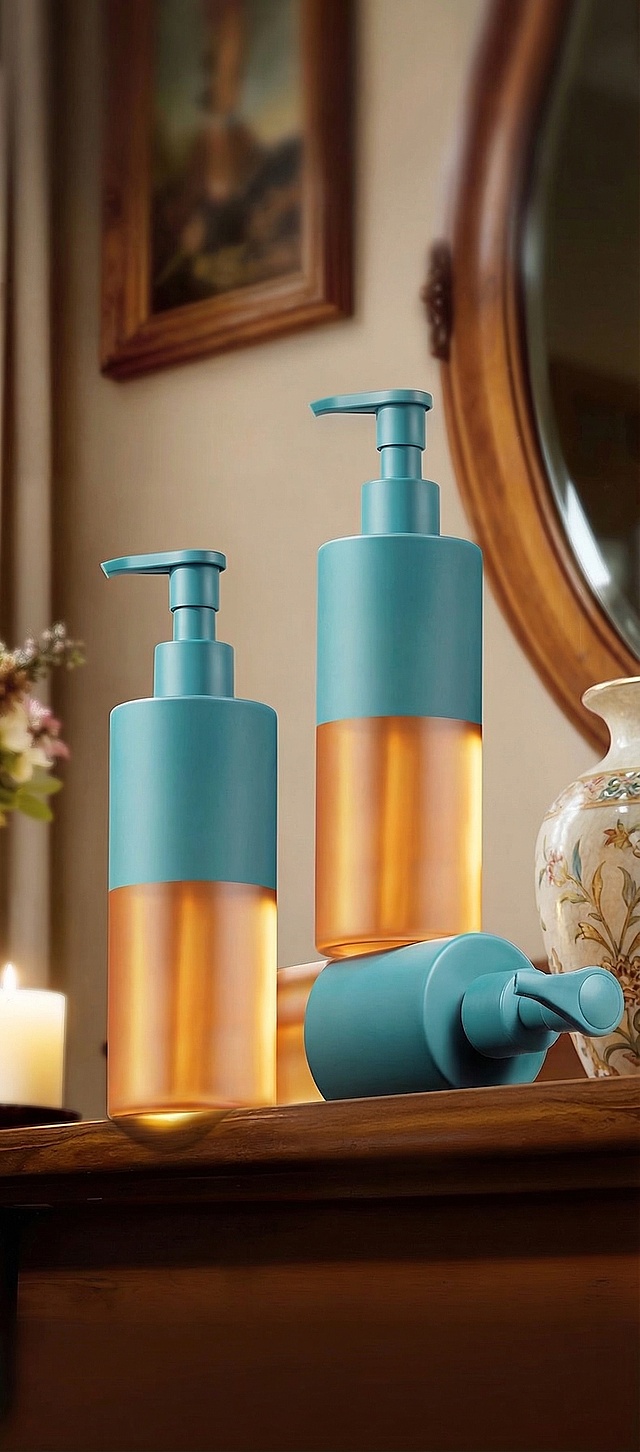 去除图片中所有文字内容，保留洗面奶产品和场景构图不变，保持整体风格和画质一致，去除所有文案、标识文字和图标