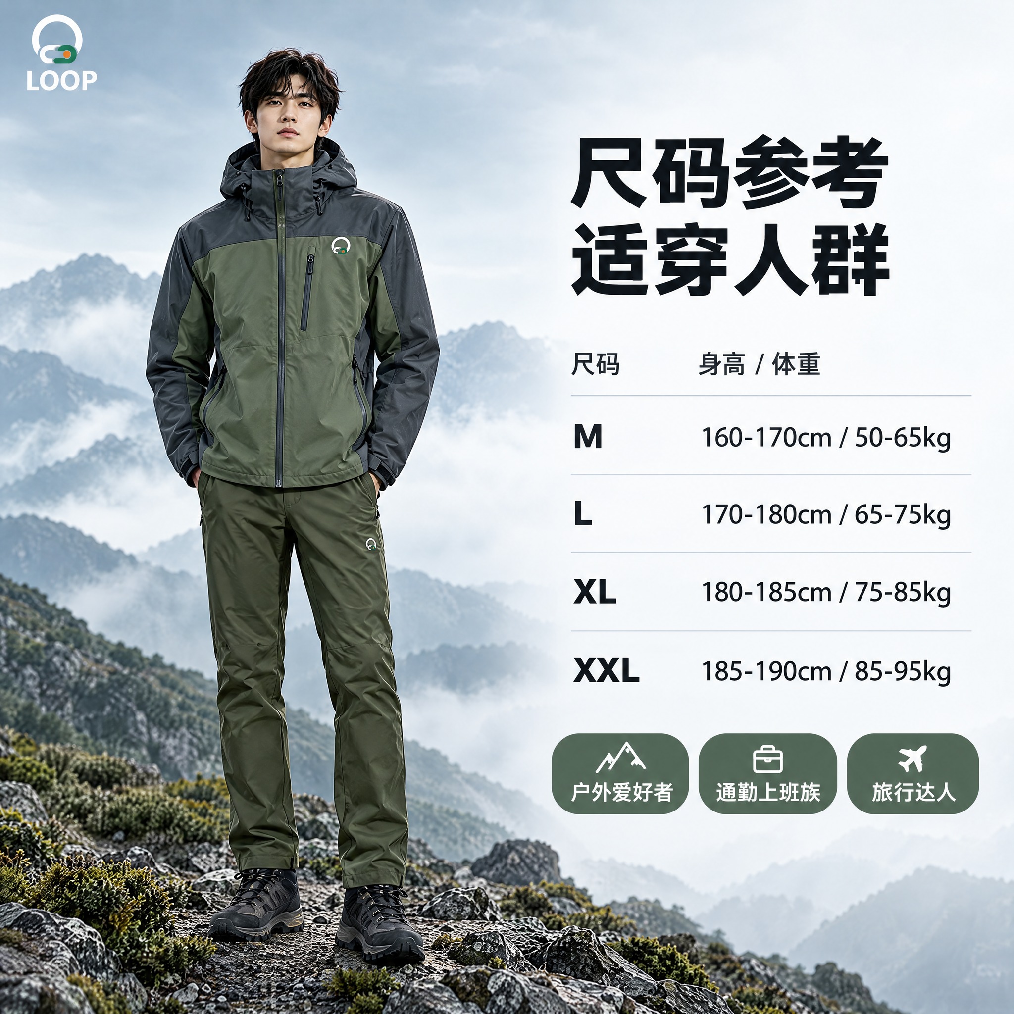 [主图-5] 补充说明图：尺码与适用人群 [统一基调] 高级户… - 图片创意预览