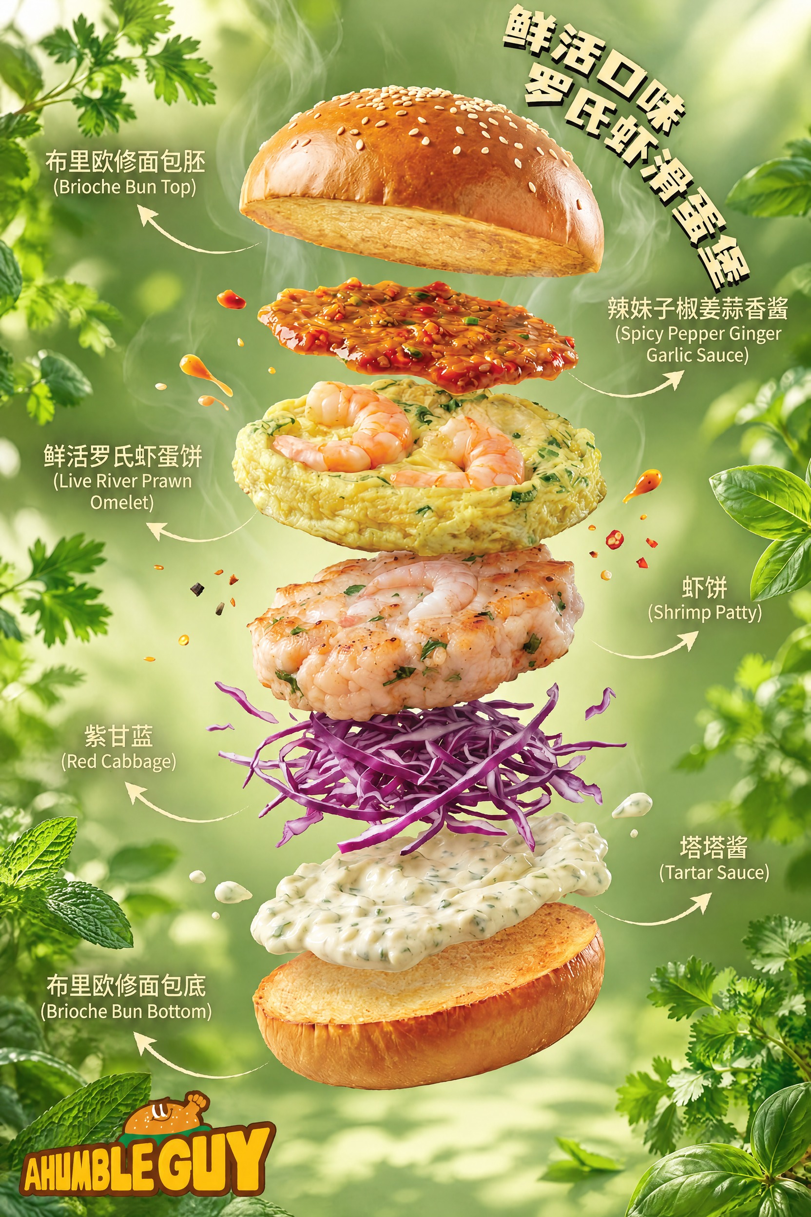 去除右下角的小红书水印和小红书号文字，将背景替换为清新绿色草本… - 图片创意预览