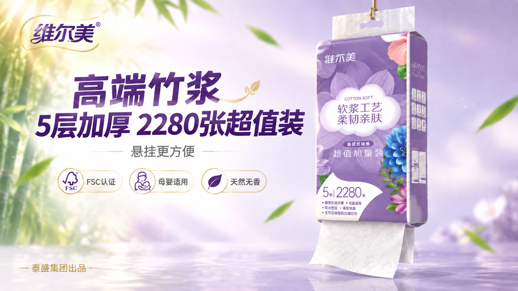 基于原图修改文字布局：将主标题第二行"悬挂更方便"与副标题"5… - 图片创意预览