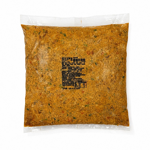 产品精修，产品置于纯白背景上，专业商业棚拍光，5500K标准中性白光，轮廓光，体积光，曝光正确，强烈真实立体感，标准透视校正，正常透视焦段，保持正视图机位，接地处保留干净浅淡的自然接触阴影，严禁大片投影、脏灰阴影和悬浮感，主体居中，商品完整入画不裁切，商品外轮廓视觉体量约画面60%-80%，四边均匀留白约10%-20%，严禁满幅铺满与贴边顶满，极致超清画质，细节清晰锐利，商业级实拍质感，保留原图真实材质与结构细节，提升透明包装通透度和洁净度，清理灰雾、脏反光和水汽浑浊感，保留薄膜折线、封口压纹、透明边线和真实高光，修复边缘毛糙、锯齿和抠图感，边缘自然清晰过渡，清理表面污渍、灰尘和油污，让包装洁净如新，去除背景泡沫箱纹理与杂物，锁定原图商品颜色，颜色以输入图为唯一参考，微调色彩让馅料色泽更鲜亮自然，消除灰暗感和偏色，锁定原图商品轮廓、件数、部件位置、连接关系、标签文字和可见功能细节，只做精修不重绘结构，透明塑封袋/薄膜包装质感，边缘折线、封口压纹、局部高光和透叠关系自然，薄膜厚度真实，比例1:1