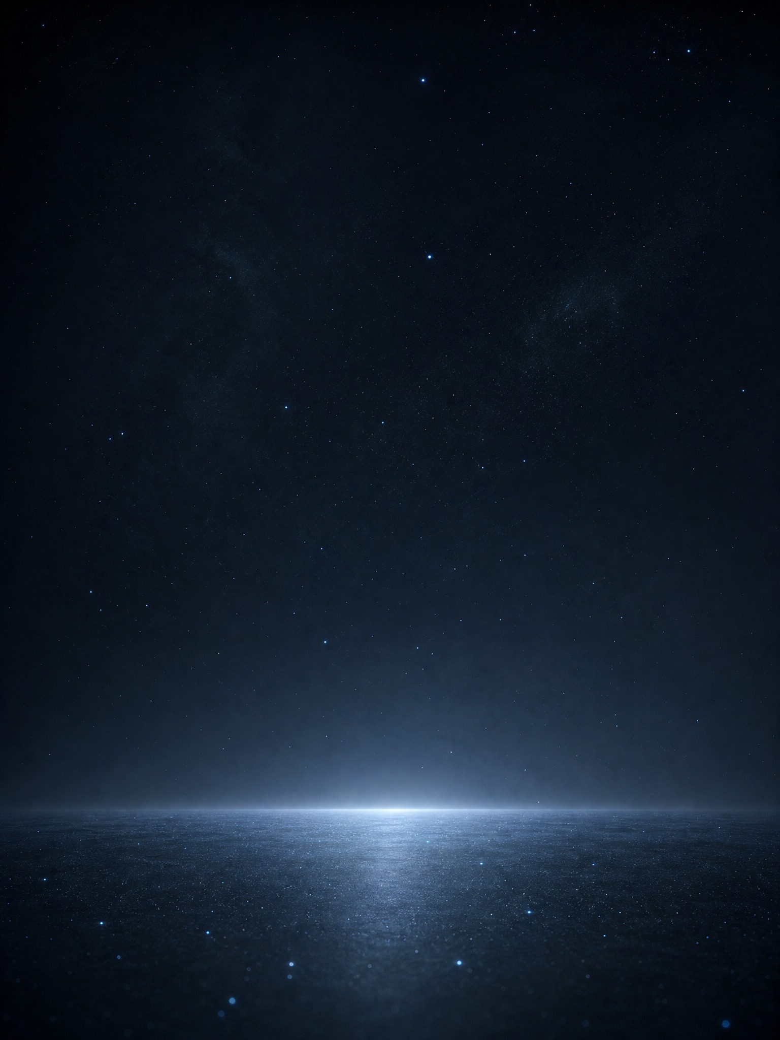与参考图背景风格一致的科技感背景图，深蓝色到黑色的渐变星空背景… - 图片创意预览