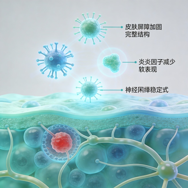 生成“降低敏感反应”的示意图预览效果