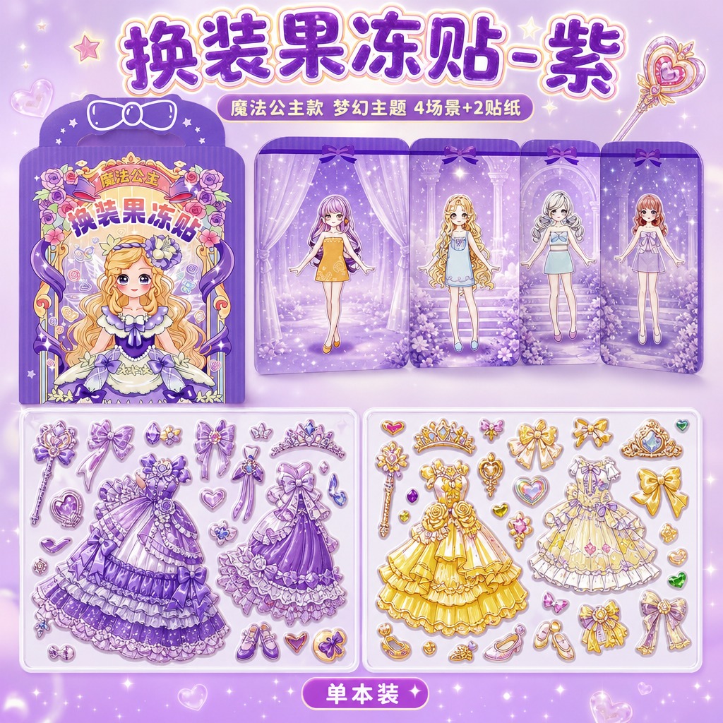 1:1正方形构图，超高清电商SKU图，糖果梦幻少女风，鲜亮通透… - 图片创意预览
