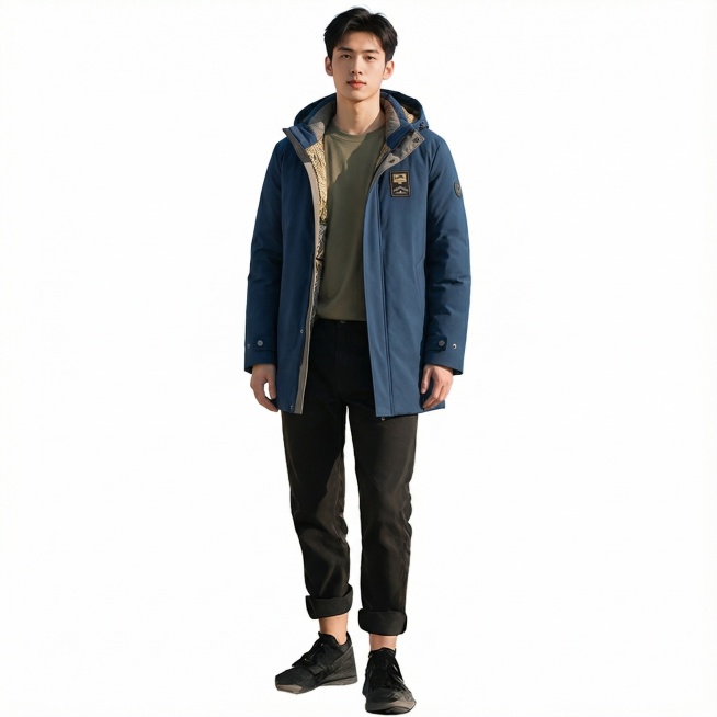 把图二的衣服合成到图一的模特身上 衣服身上的每一个细节都不要变预览效果