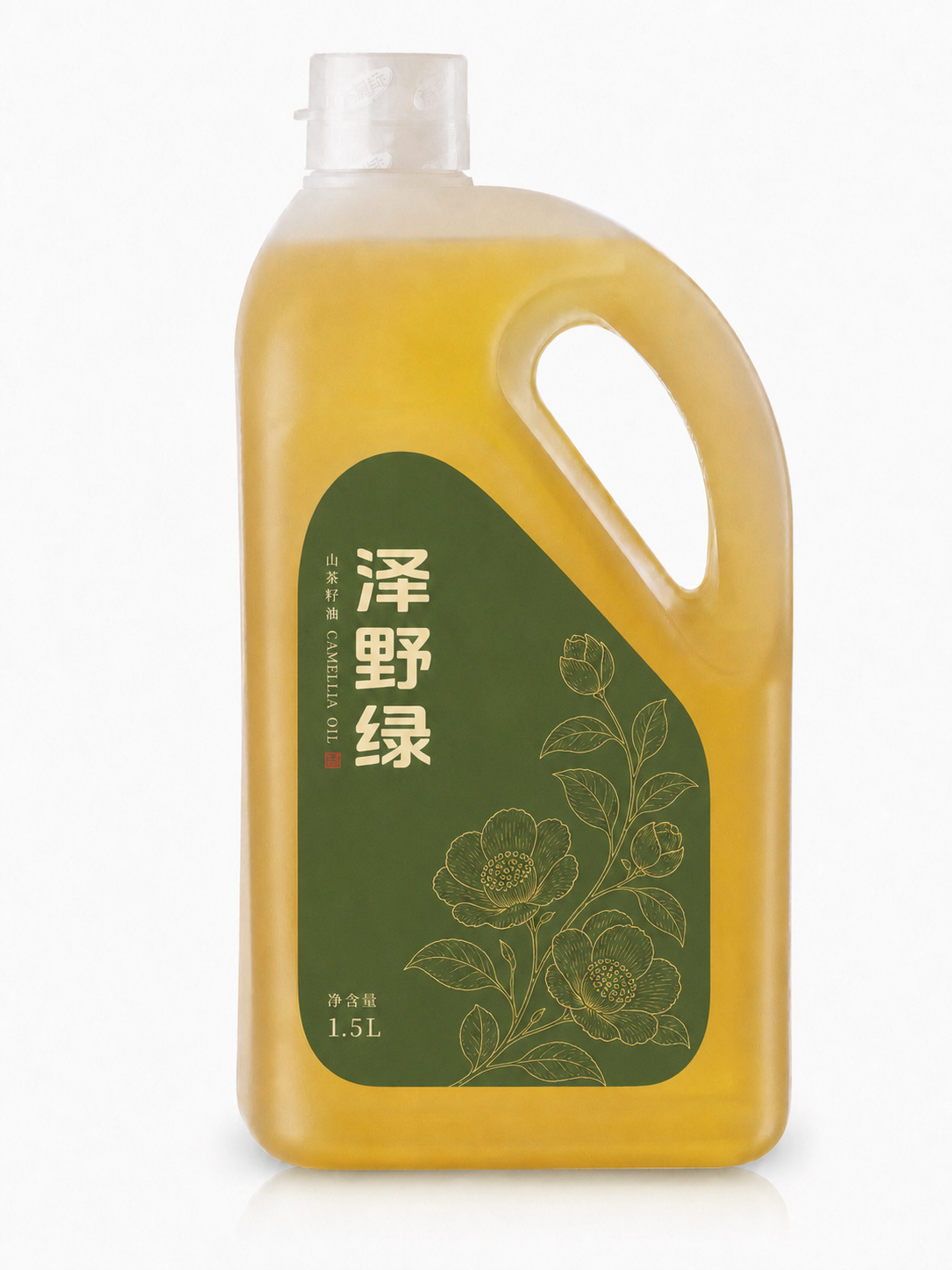 修复山茶花线条断连问题，重新对山茶花枝条和花朵进行流畅美观的排… - 图片创意预览