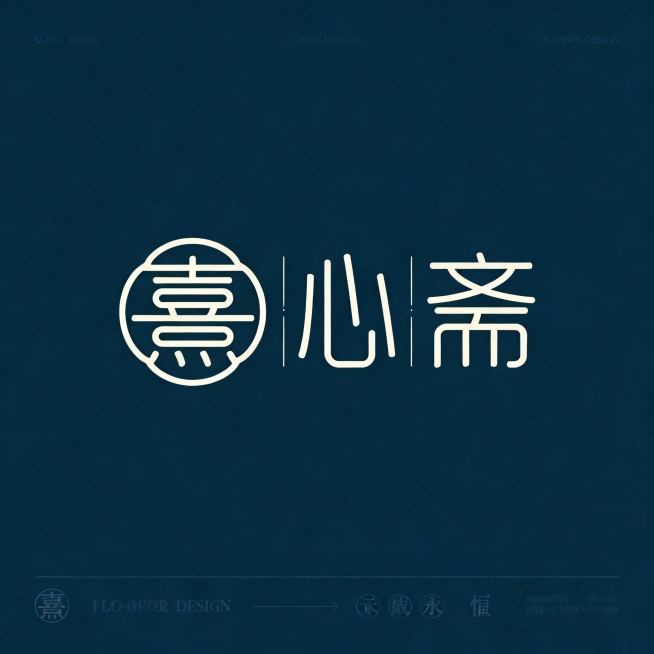 熹心斋生成logo预览效果