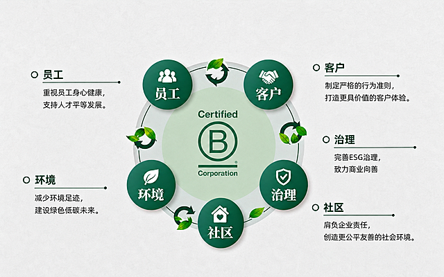 移除图片顶部的深绿色绿框，将整体画布拓展为统一浅灰色纹理背景，保留所有文字和环形logo内容不变，保持整体风格协调统一