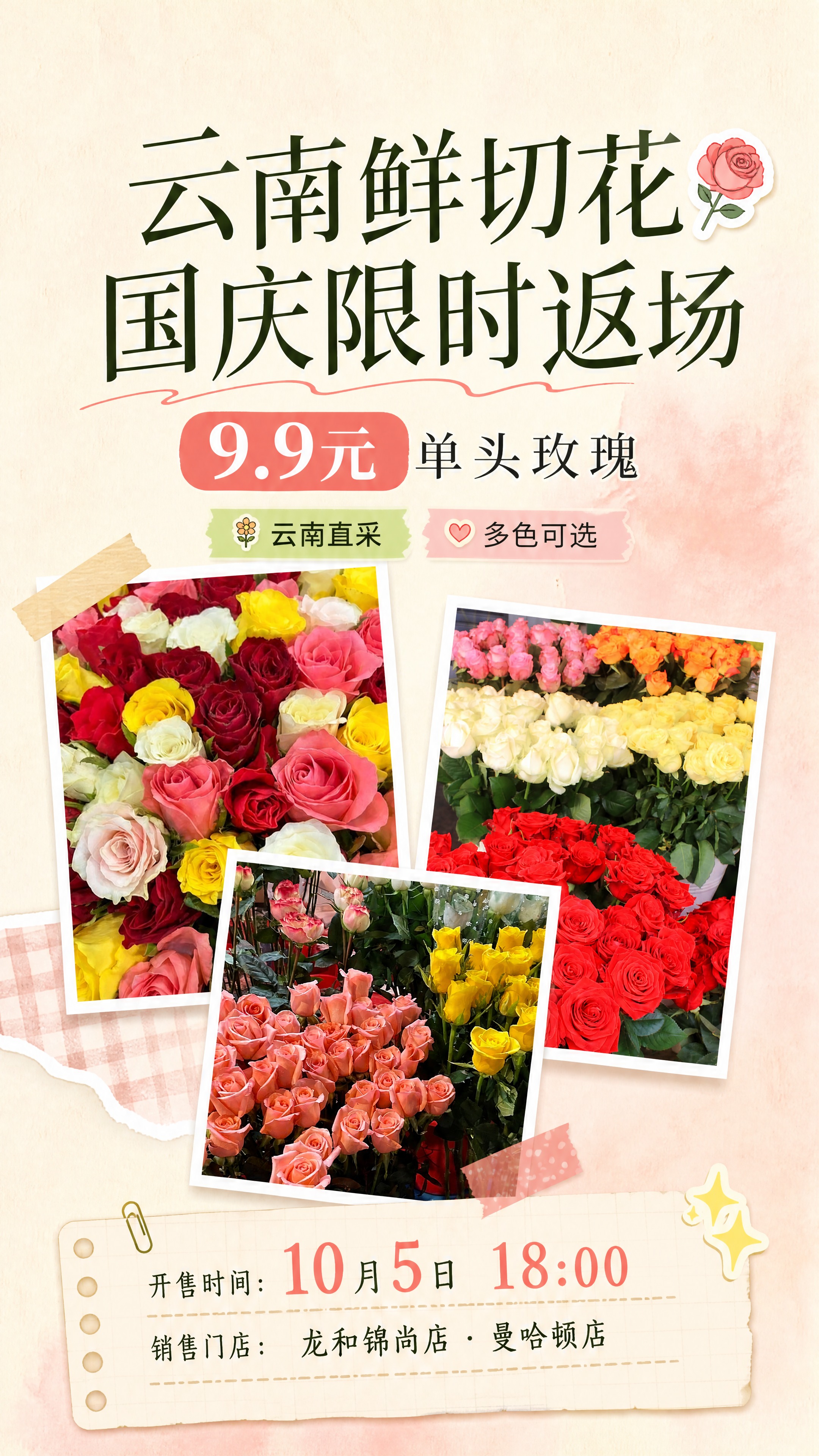 小红书笔记大字封面，配图大字，ins清新风+手账拼贴感，版式精… - 图片创意预览