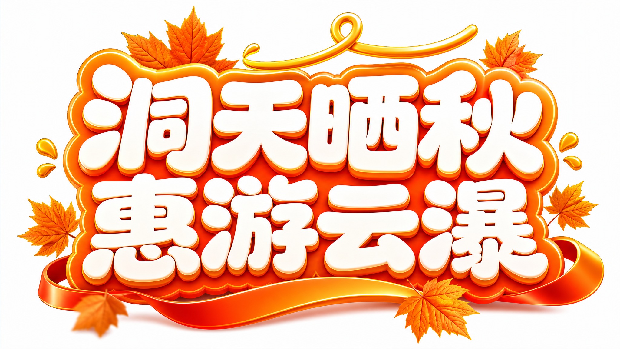 白色字体，橙红色渐变描边与外框，白色背景，干净的背景，创意黑体… - 图片创意预览