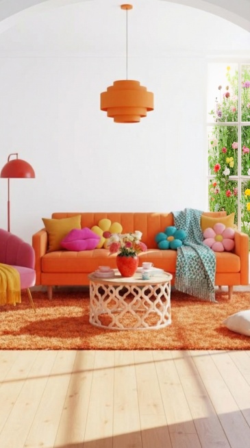 Transform the outside of your window into a vibrant flower garden.预览效果