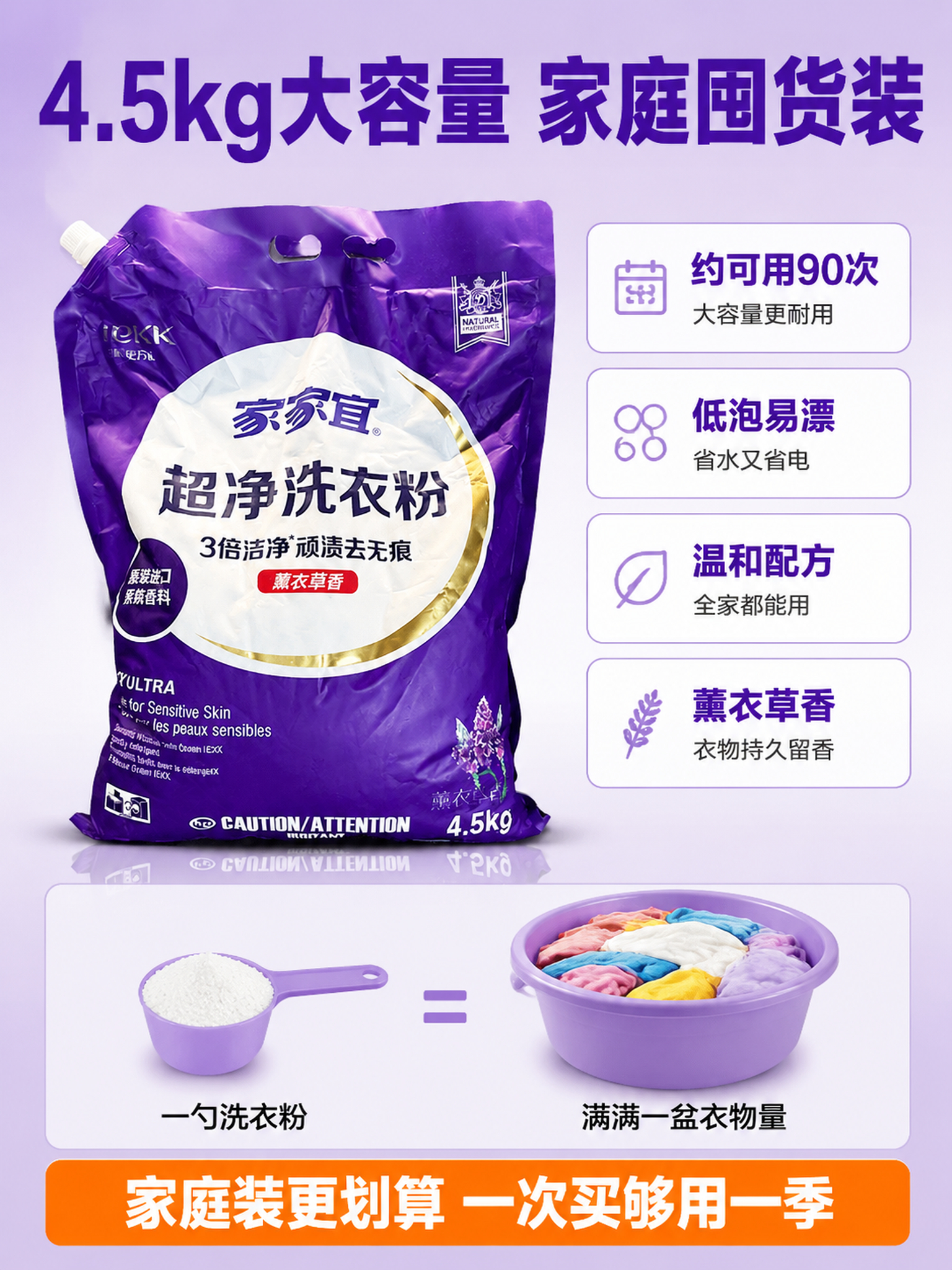 [主图-5] 家家宜洗衣粉规格容量与家庭囤货决策图。 [氛围风… - 图片创意预览