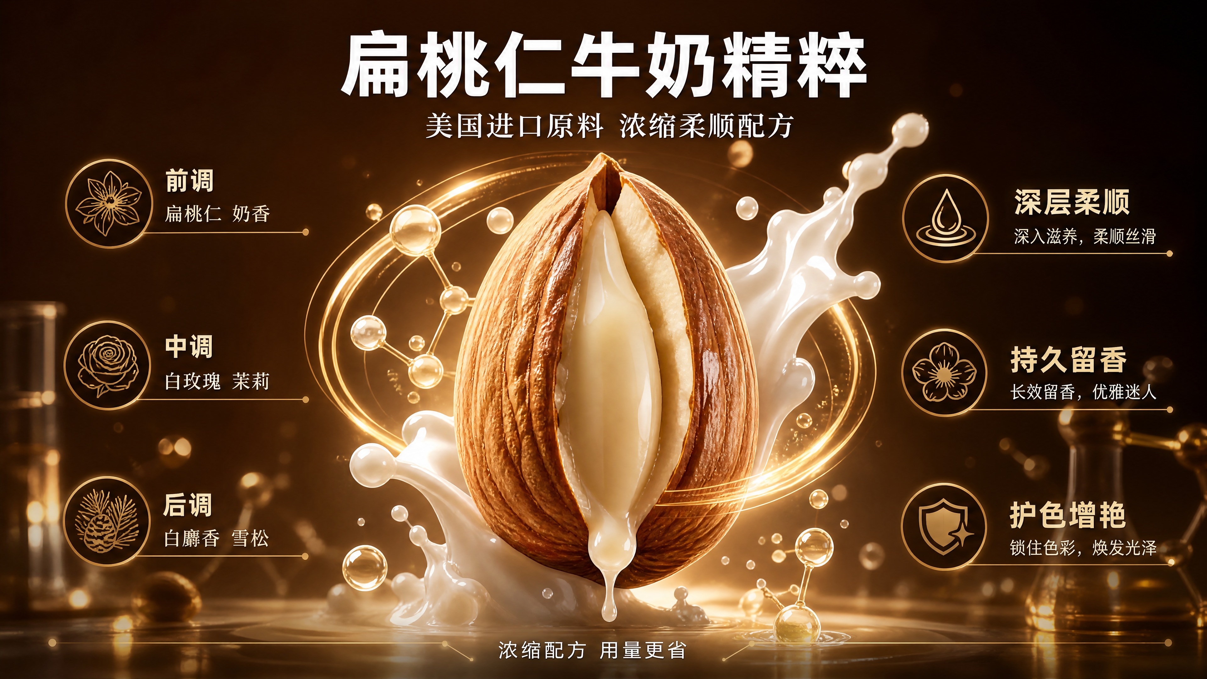 [商品] 本屏为成分机理专屏，不强制垫产品外观图，以扁桃仁牛奶… - 图片创意预览