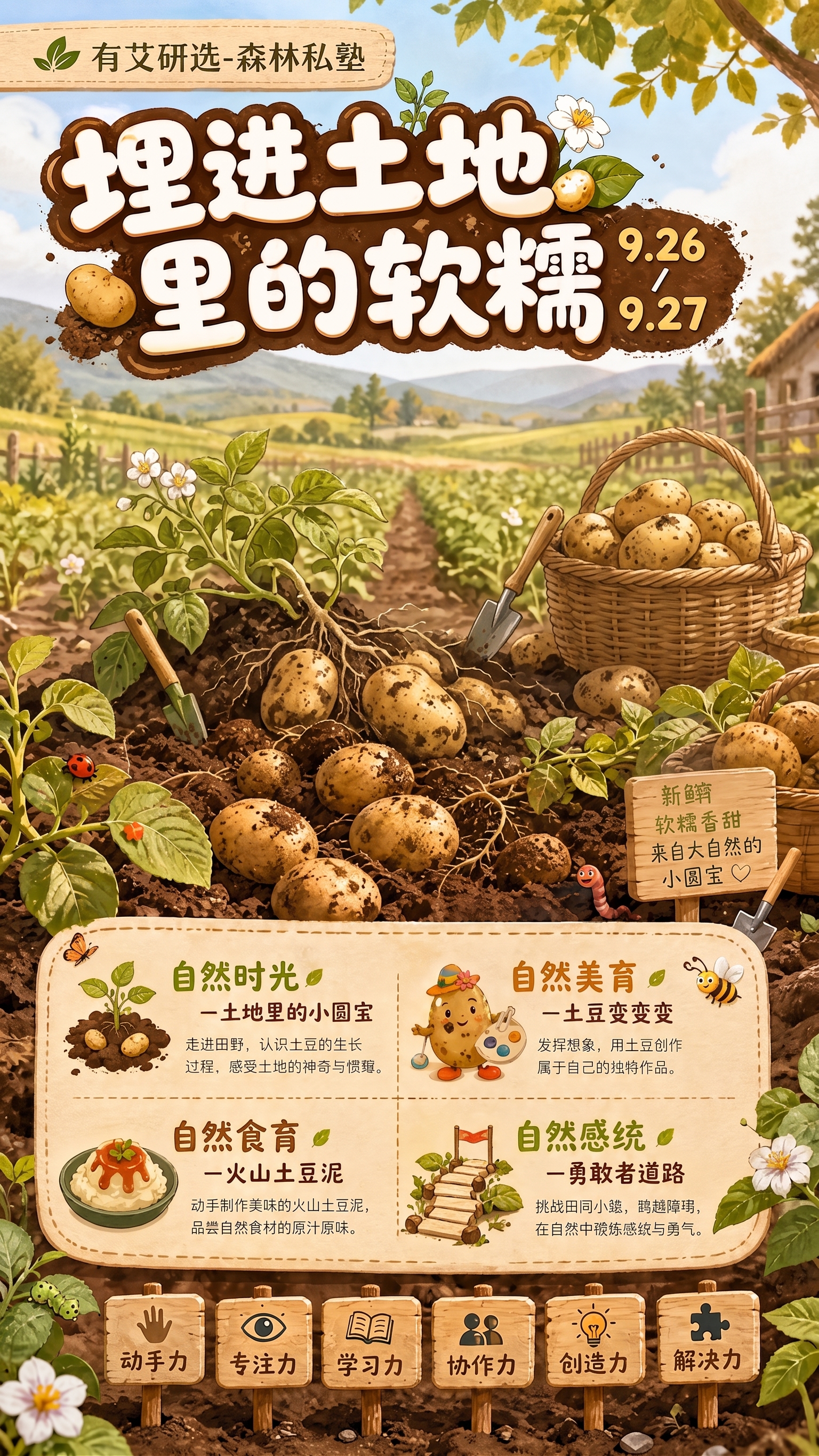不要那四个小朋友了，再自然一点 - 图片创意预览