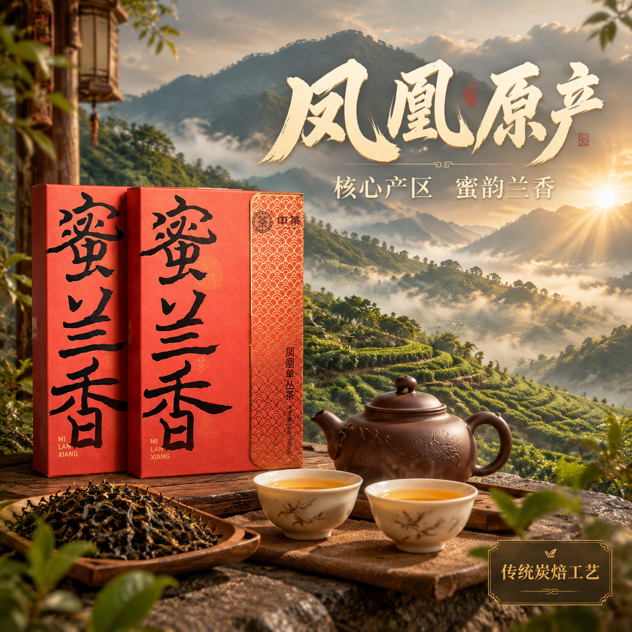 [主图-2] 核心亮点 蜜兰香凤凰单丛茶产地溯源与品质 [统一… - 图片创意预览