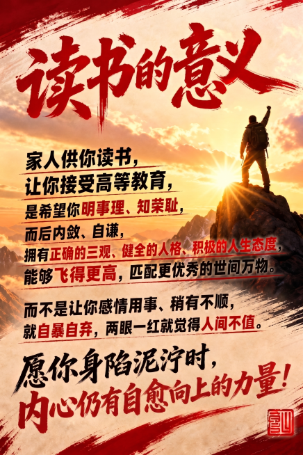 把文字：内心仍自愈上的力量！改为：内心仍有自愈向上的力量！预览效果