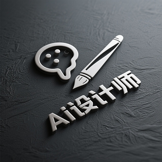 现代感3D风设计，轻拟物金属质感图标与文字，简约时尚。