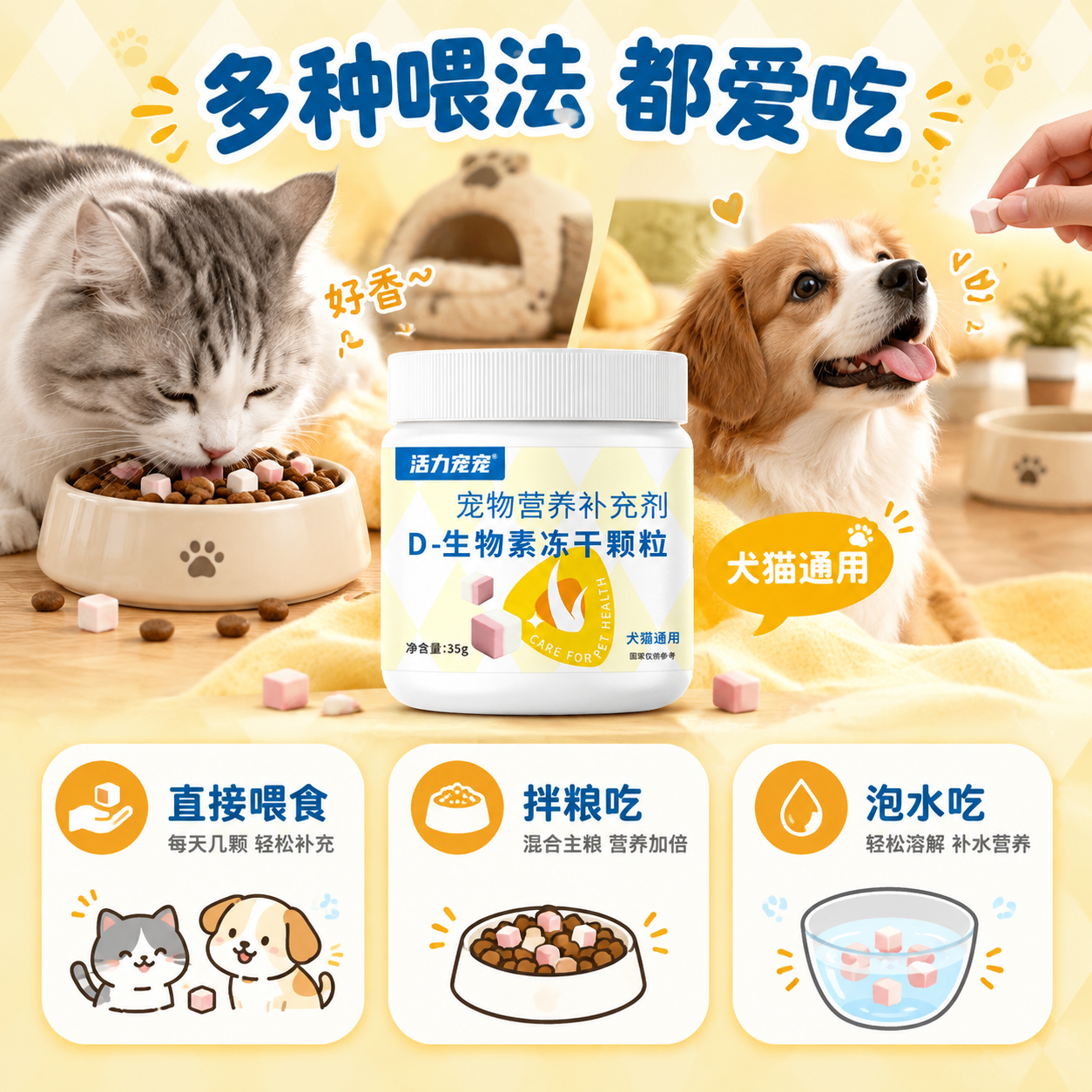 [主图-4] 主题：喂食场景与使用方式，任务是展示产品如何喂食… - 图片创意预览