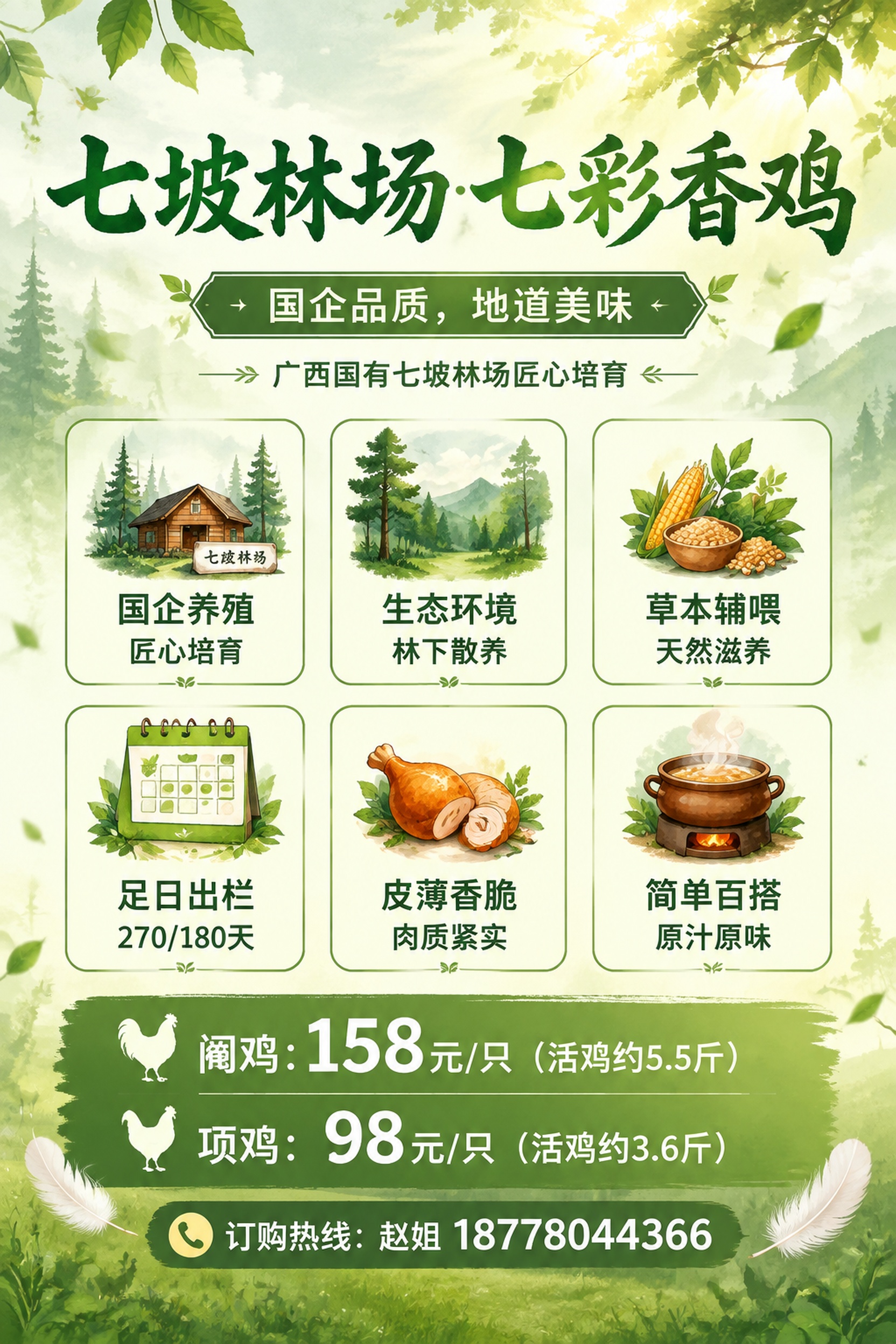 绿色生态风A4宣传单正面，竖版2:3比例，清新自然风格。主色调… - 图片创意预览