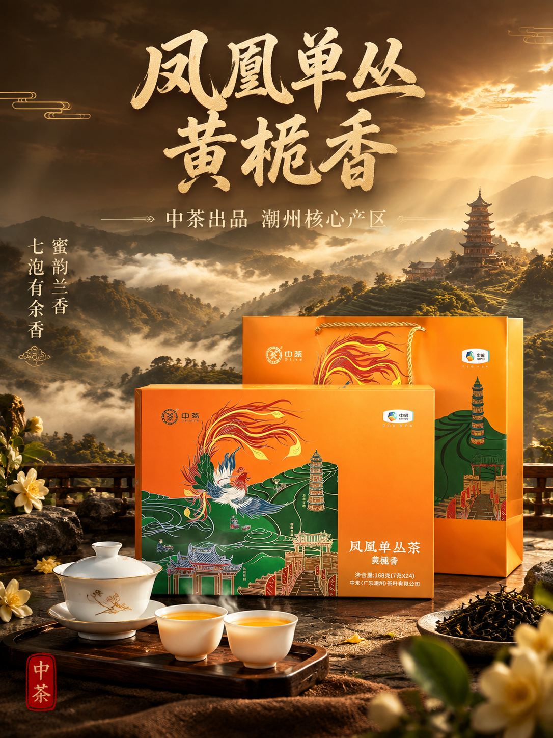 [主图-6] 竖版首图礼盒氛围展示，大字营销标题，沉浸式国风氛… - 图片创意预览