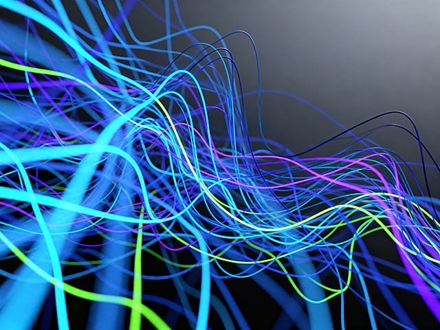 可配一张有现代感、稍带紧迫或交织感的数据可视化图表或抽象图，呼应“信息过载”与“变化加速”。