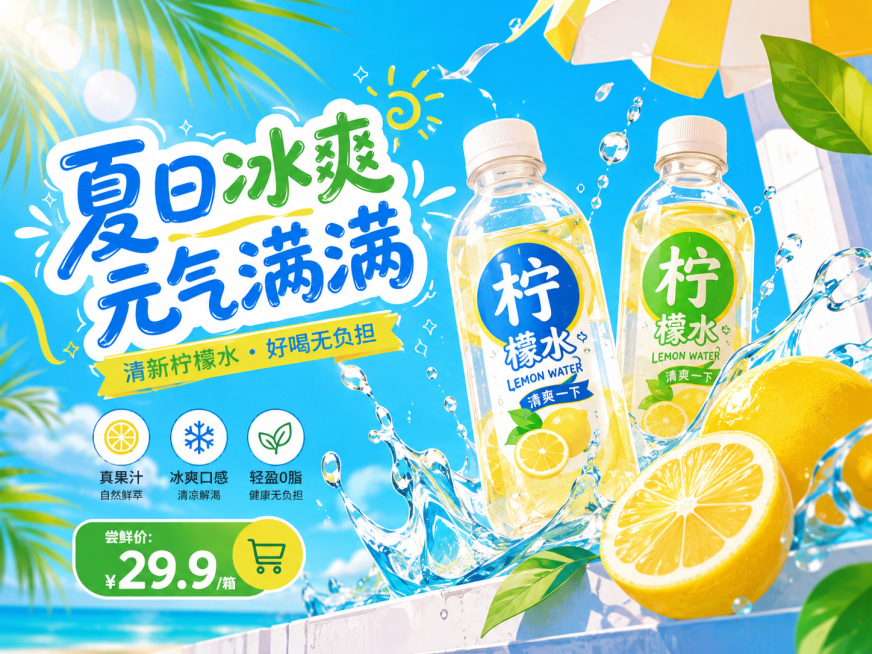 电商促销海报预览效果
