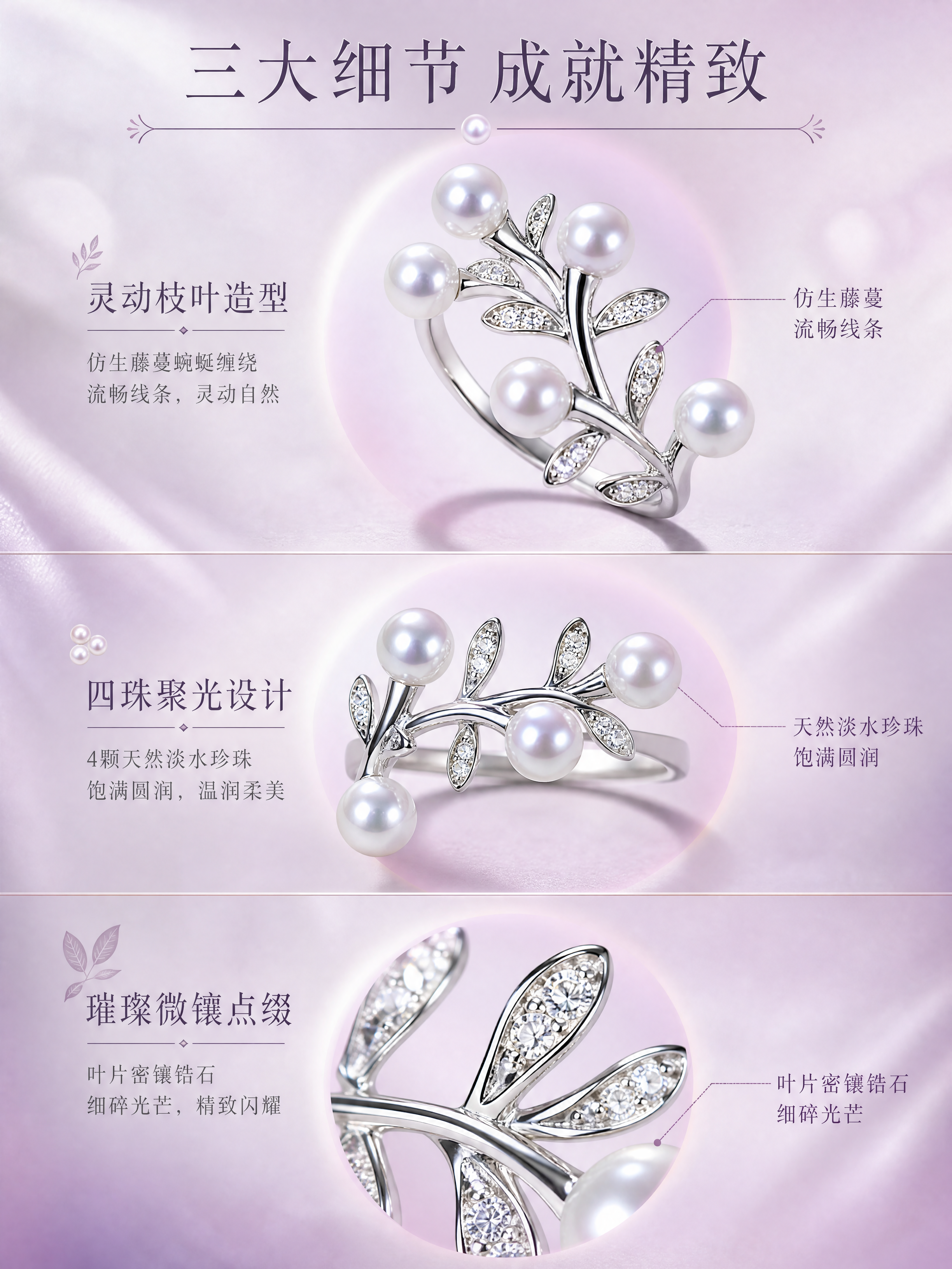 [商品] 使用【图1】【图2】S925银天然4-5mm淡水珍珠… - 图片创意预览