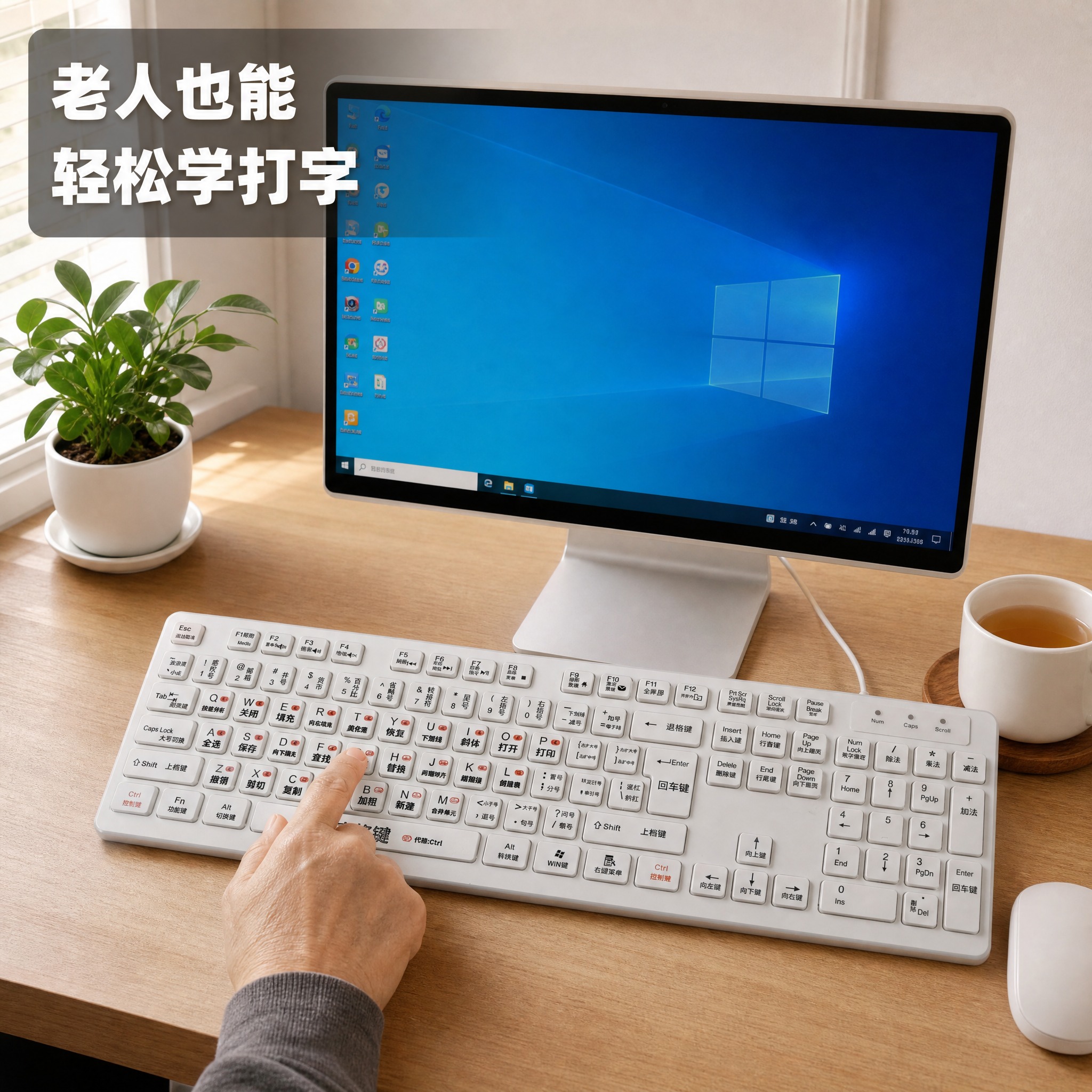 [主图-4] 真实场景 桌面办公使用场景 [统一基调] 简洁实… - 图片创意预览