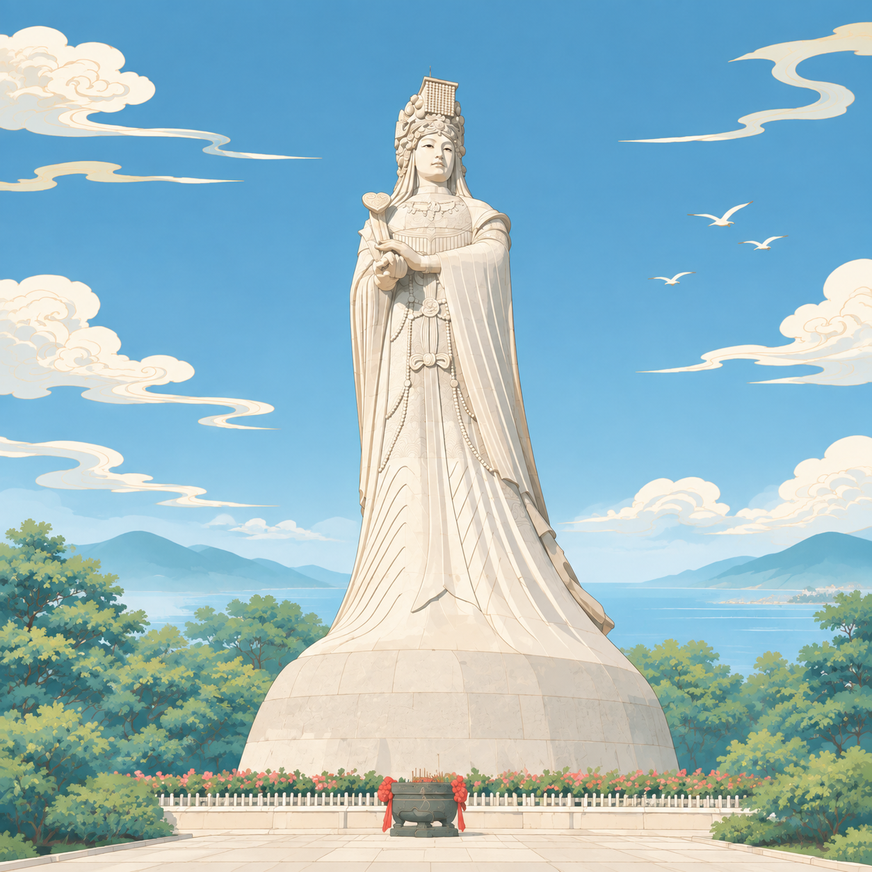 保持画面内容和风格不变，将图片尺寸调整为1024x1024正方… - 图片创意预览
