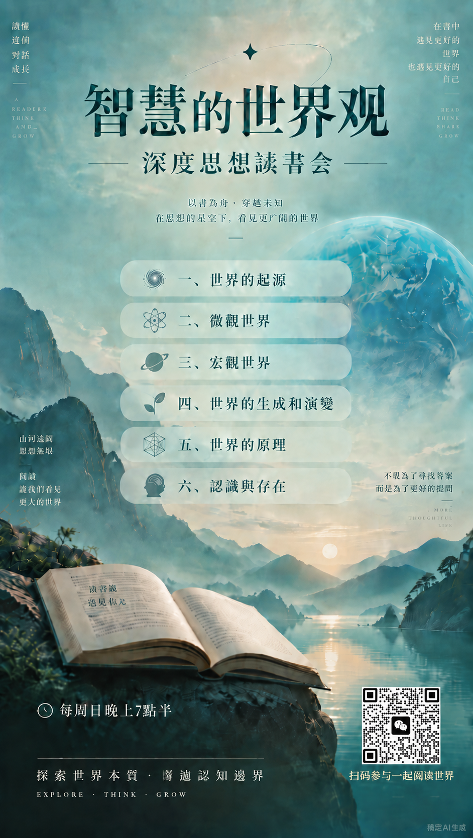 在海报右下角添加第二张图中的微信二维码，二维码大小适中，二维码… - 图片创意预览