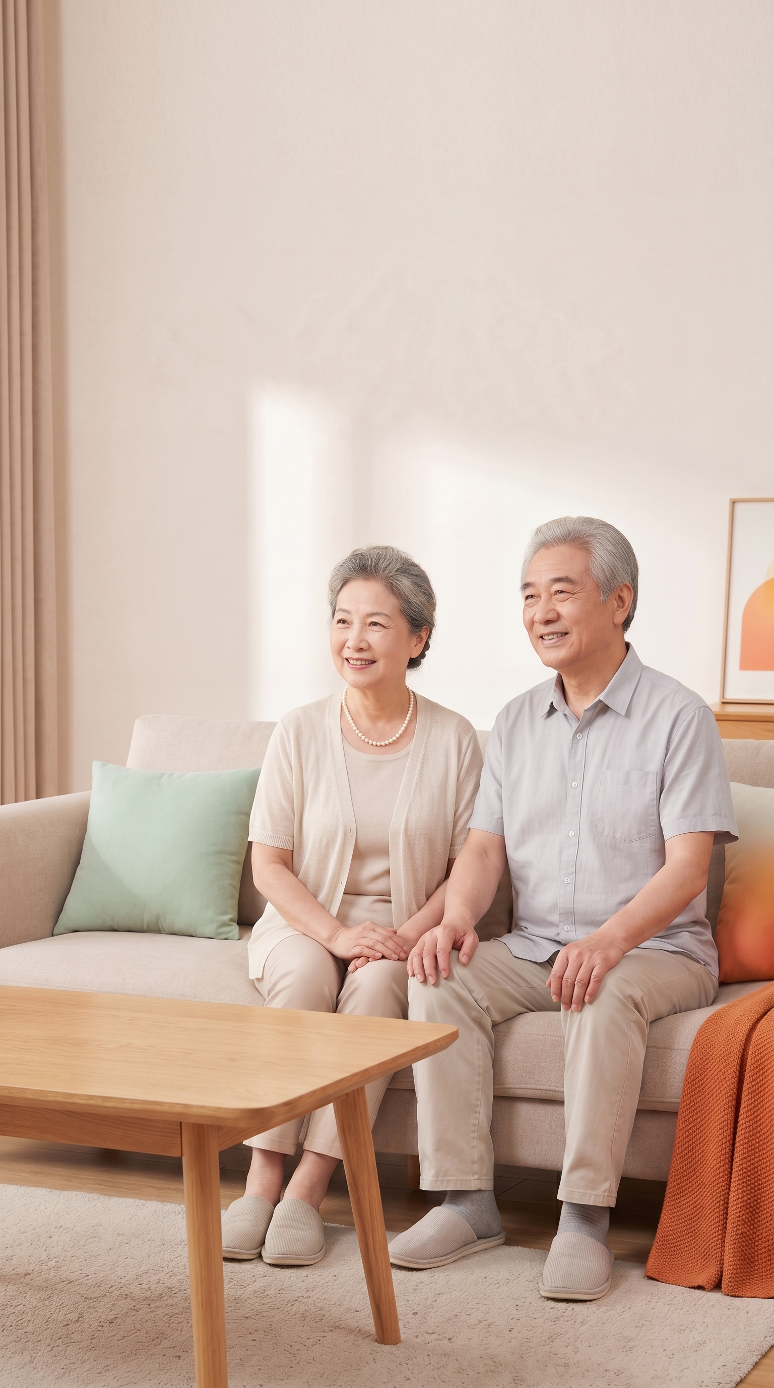 女性人物开衫改为夏季款，去除桌面上的物品，保留桌面，去除文字，… - 图片创意预览