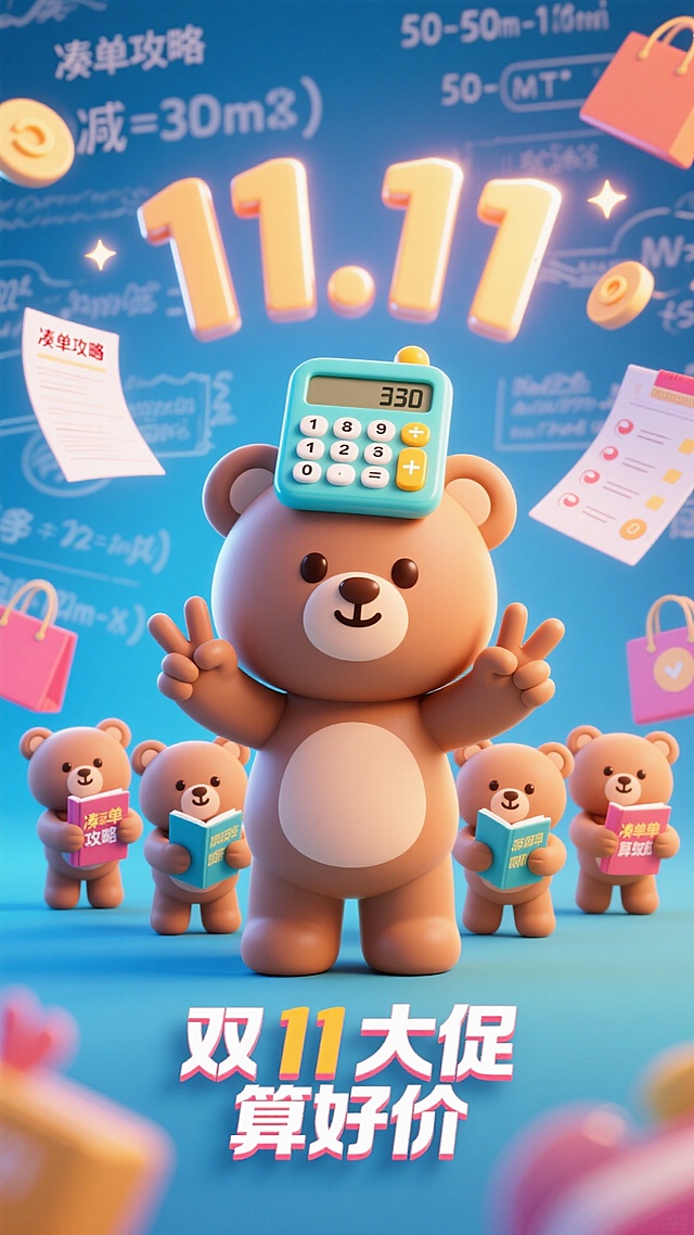 🐻小熊双 11 支招，凑单攻略算好价💰