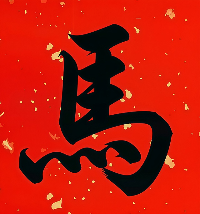 下图“量”改为“馬”