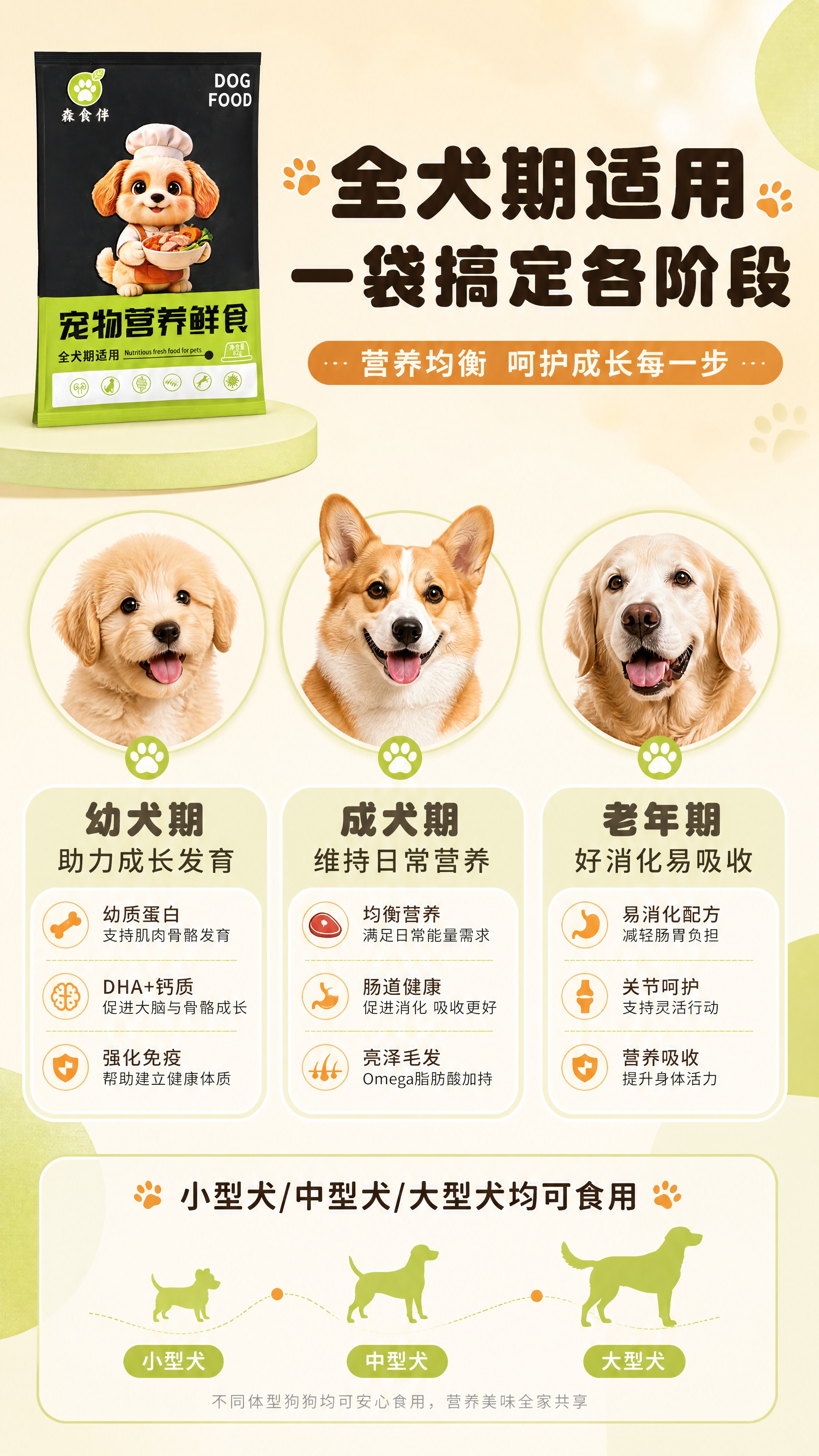 [商品] 使用【图1】产品包装袋作为顶部品牌露出；保留包装完整… - 图片创意预览