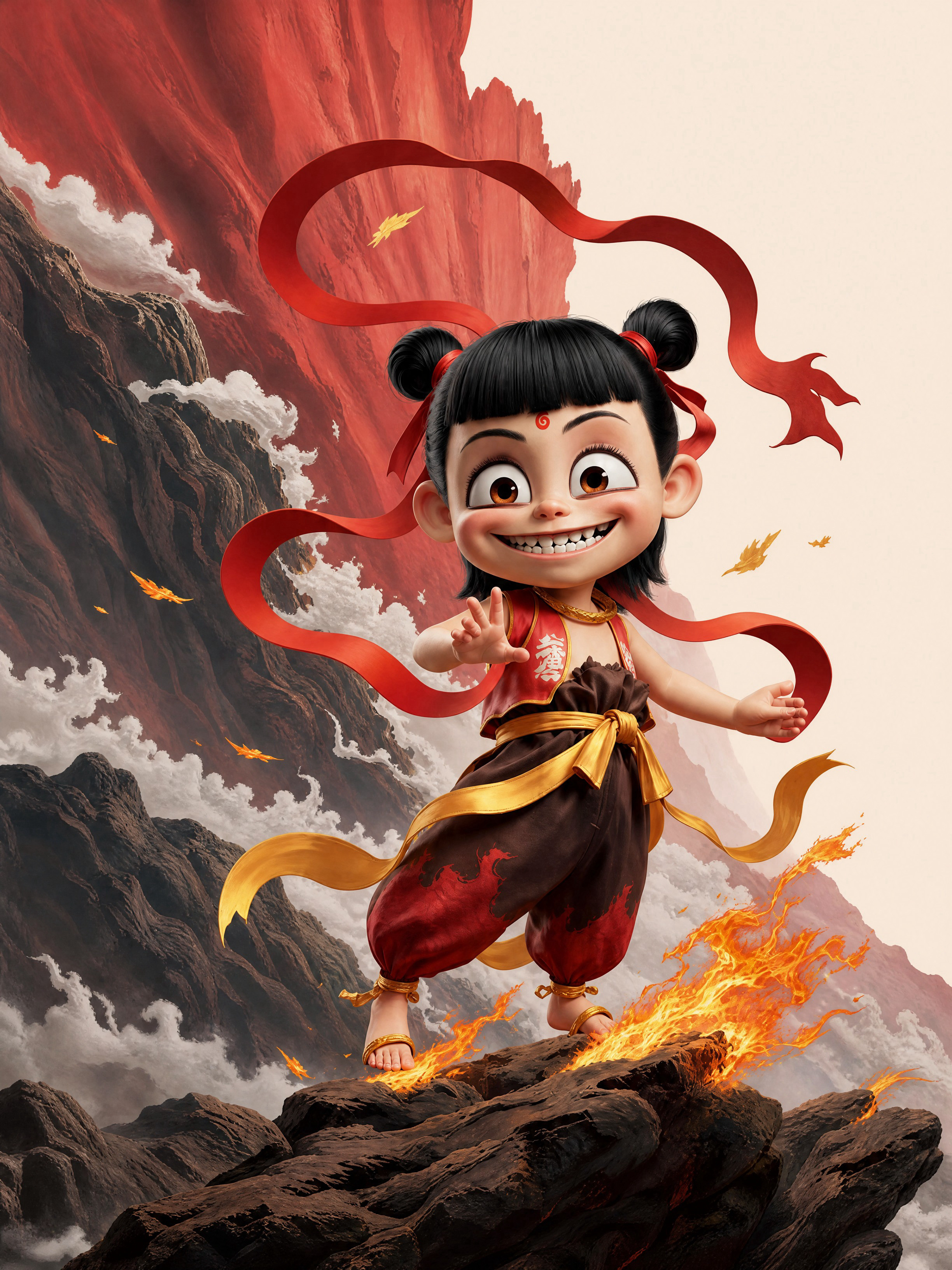 提取参考图中的门帘图案，完整还原门帘设计，去除中间竖缝和拼接痕… - 图片创意预览