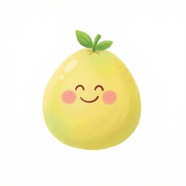 柚子和苹果风格要和参考图片保持一致预览效果