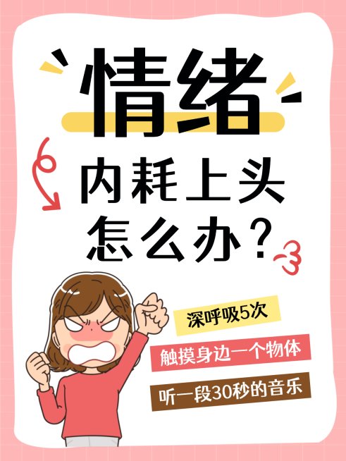 知识付费情绪管理情绪内耗技巧分享小红书配图预览效果