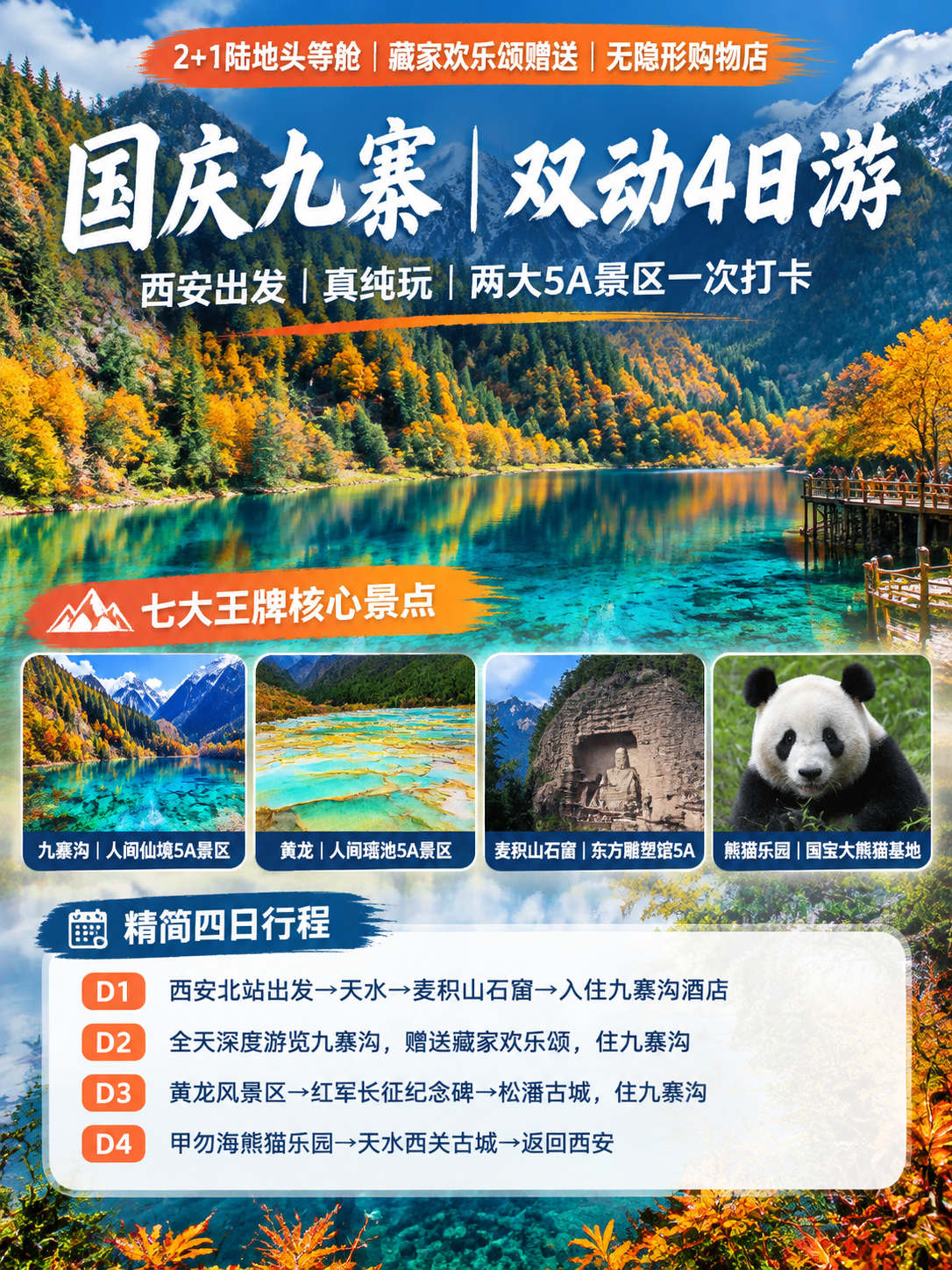 3:4竖版小红书文旅海报，川西藏地纪实风光质感，高级电影感色调… - 图片创意预览
