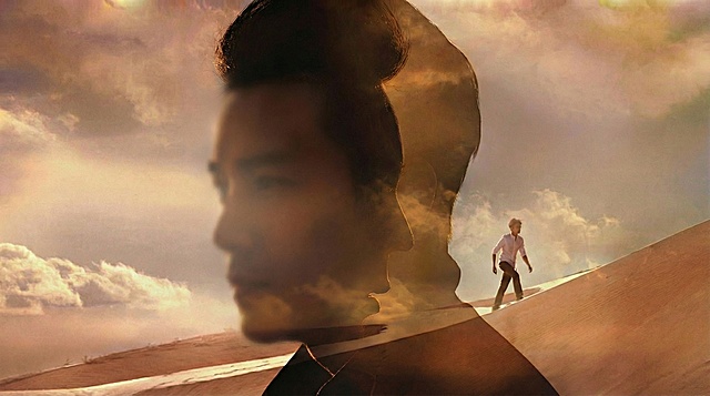 脸部稍微模糊一点。