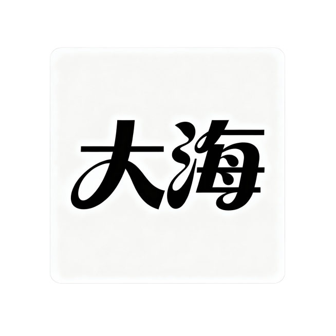 黑字白底预览效果