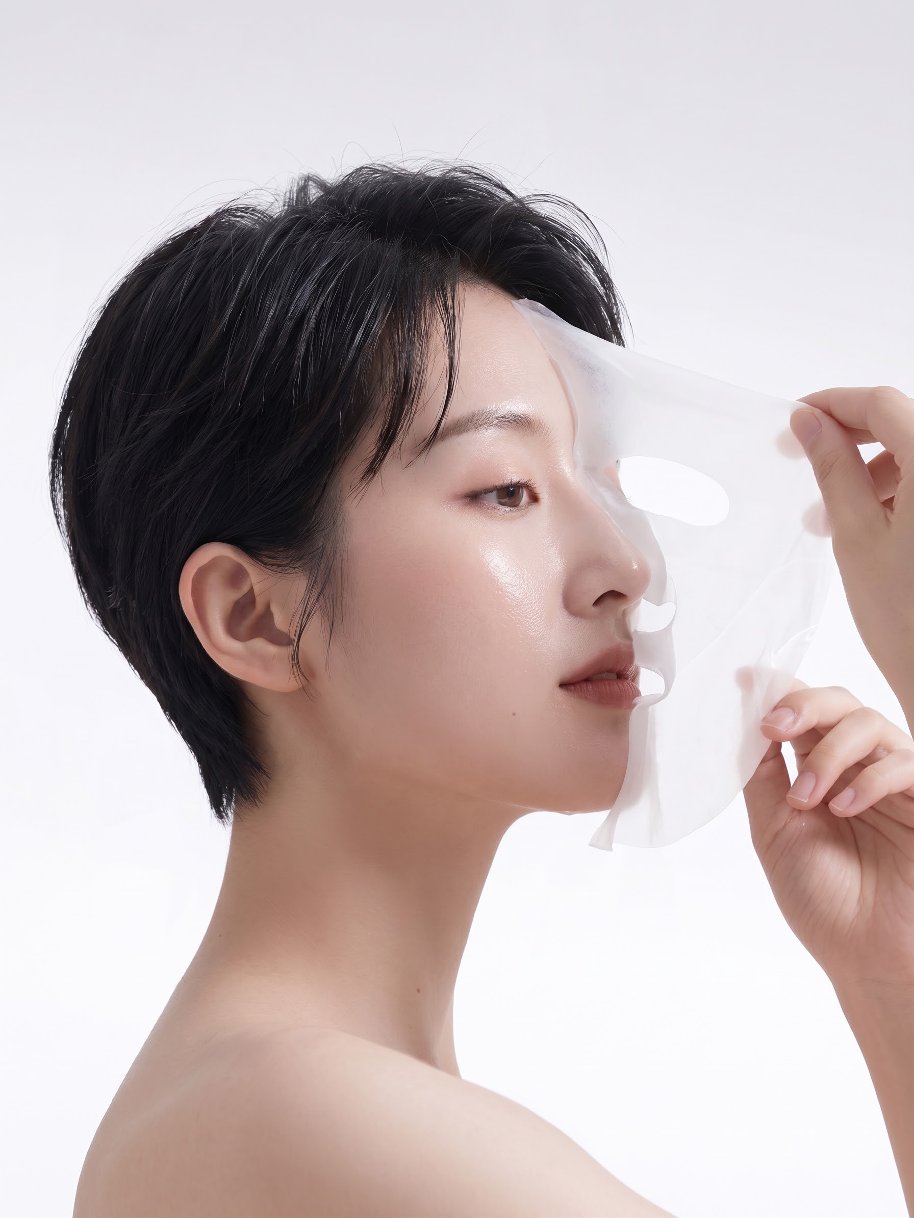将图中女性的发型换成短发，干练利落的短发造型，发型自然真实，与… - 图片创意预览