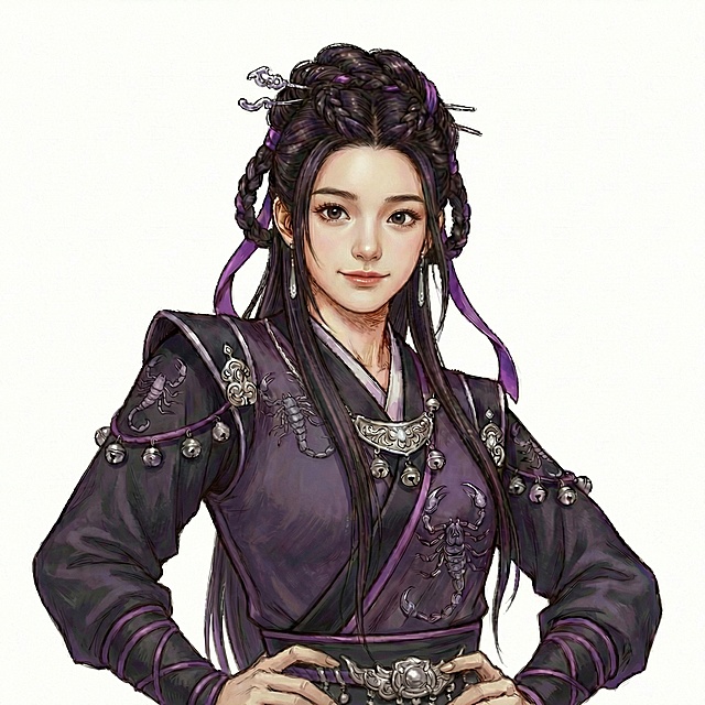 人物的五官和神情贴近女明星林允