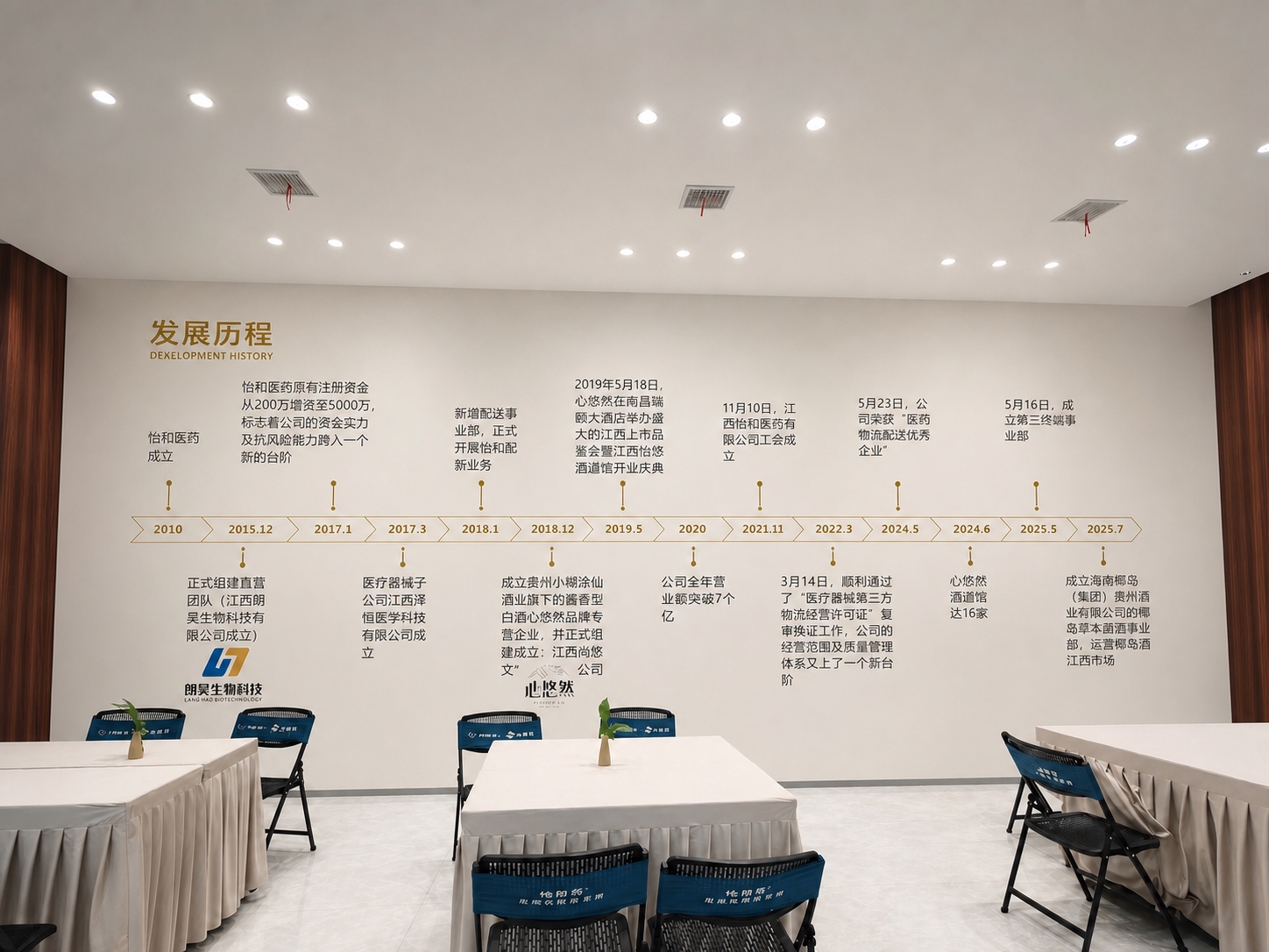 去除墙面四周的科技线条装饰，去除发光灯光效果，保持墙面干净简约… - 图片创意预览