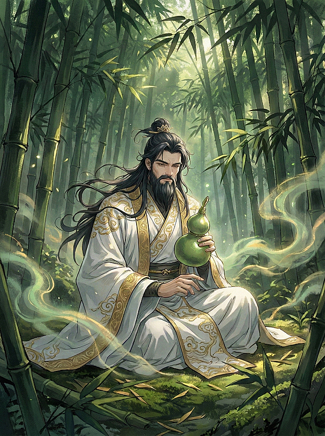 改为黑发，黑胡子