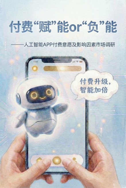将气泡内的文字替换为“付费升级，智能加倍”，保持原字体样式、颜色及画面其他元素不变预览效果