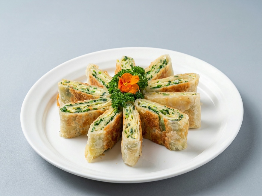 专业美食摄影精修，优化菜品光影，增强食材质感与色泽，提亮细节，去除画面杂色与反光，提升画面通透感，还原食材新鲜度，统一浅灰色底背景尺寸调整为1024*768，优化构图，提升整体高级感与商业质感，保留菜预览效果