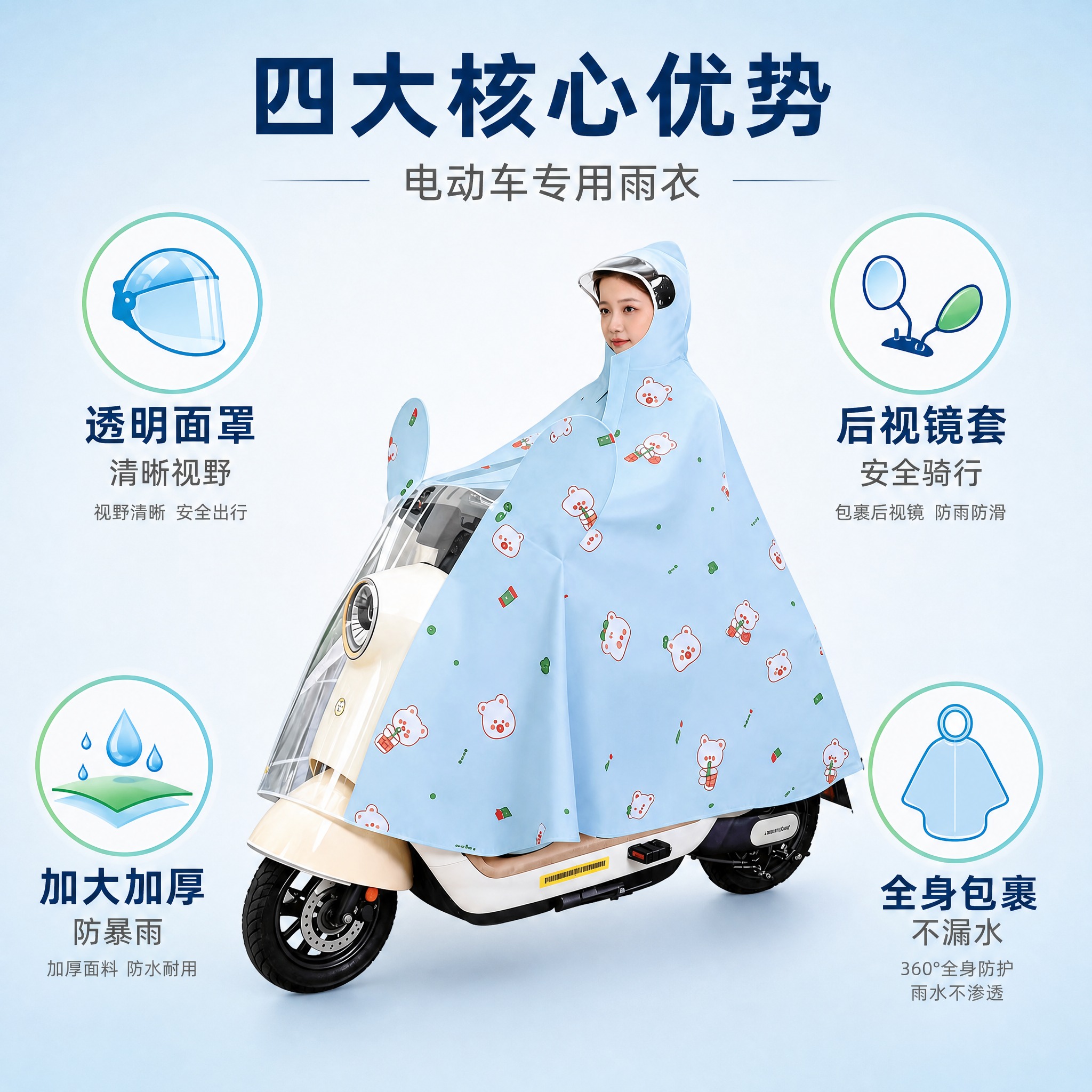 [主图-蓝色款-风格3] 卖点信息风，多卖点环绕展示。 [统一… - 图片创意预览